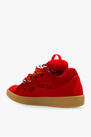 Curb Sneakers - Poppy Red – Feature